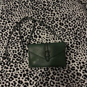 Chic Forest Green Crossbody Bag